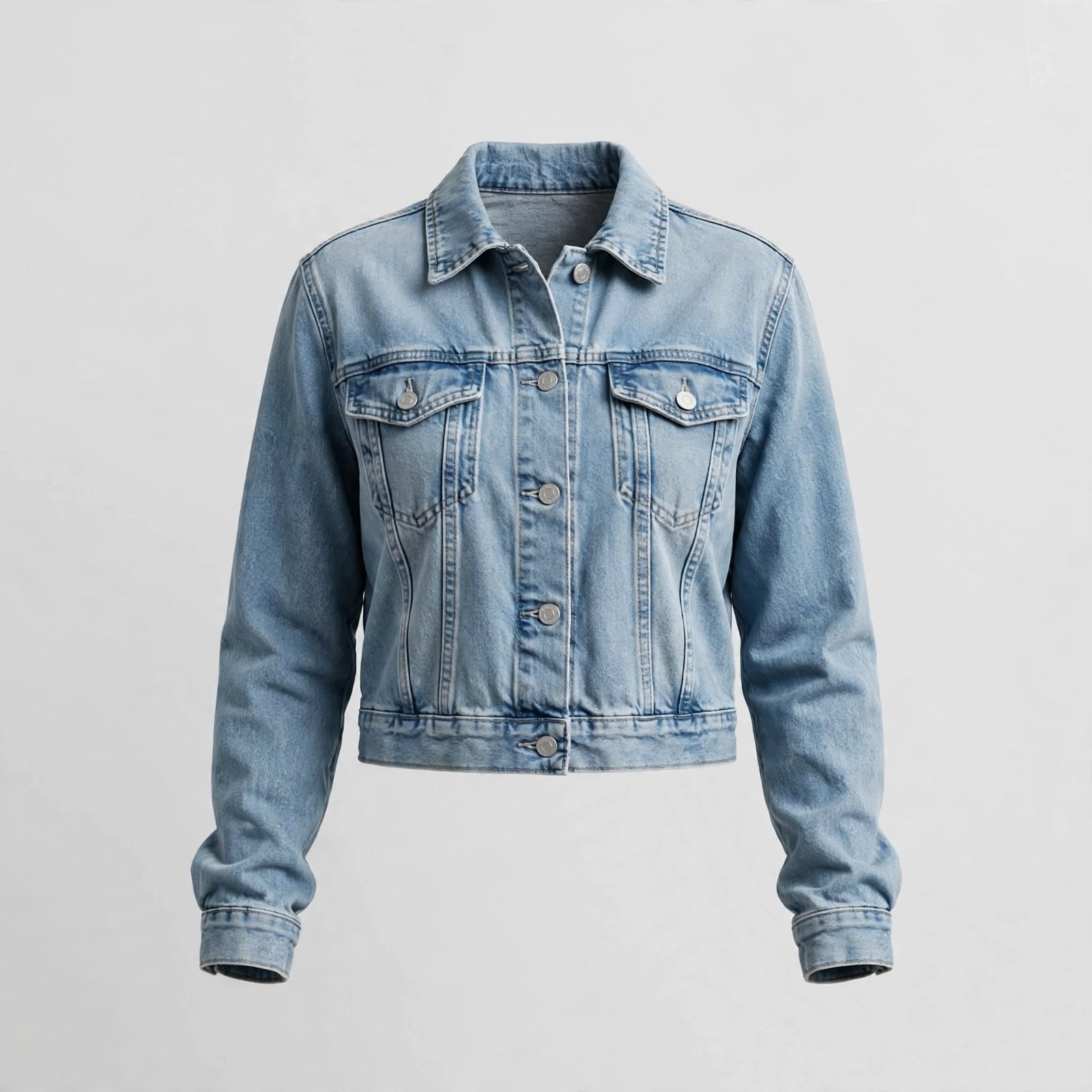 Cropped Denim Jacket
